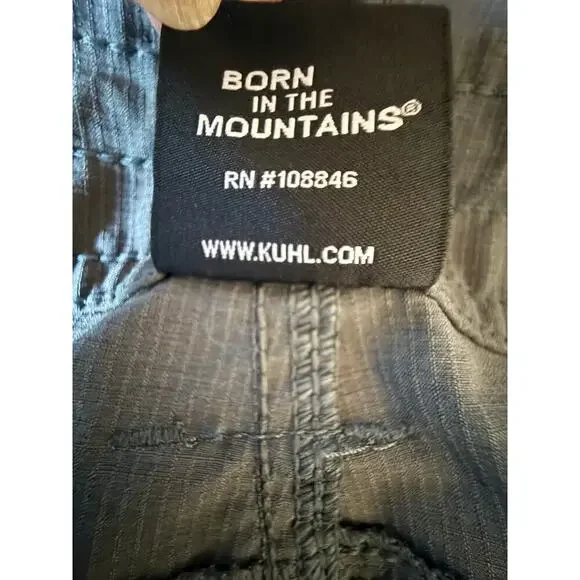 Kuhl Womens Horizn Pant Skinny Dark Gray Size 12 Reg Hiking Outdoors - Picture 8 of 11